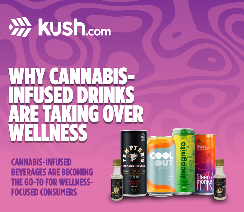 Why Cannabis-Infused Drinks Are Taking Over Wellness|Kush.com